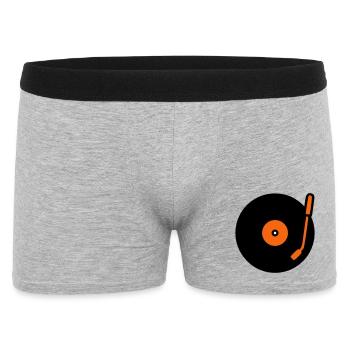 Bras de lecture de disque vinyle Retro Audio - Boxer Homme - gris chiné - Devant