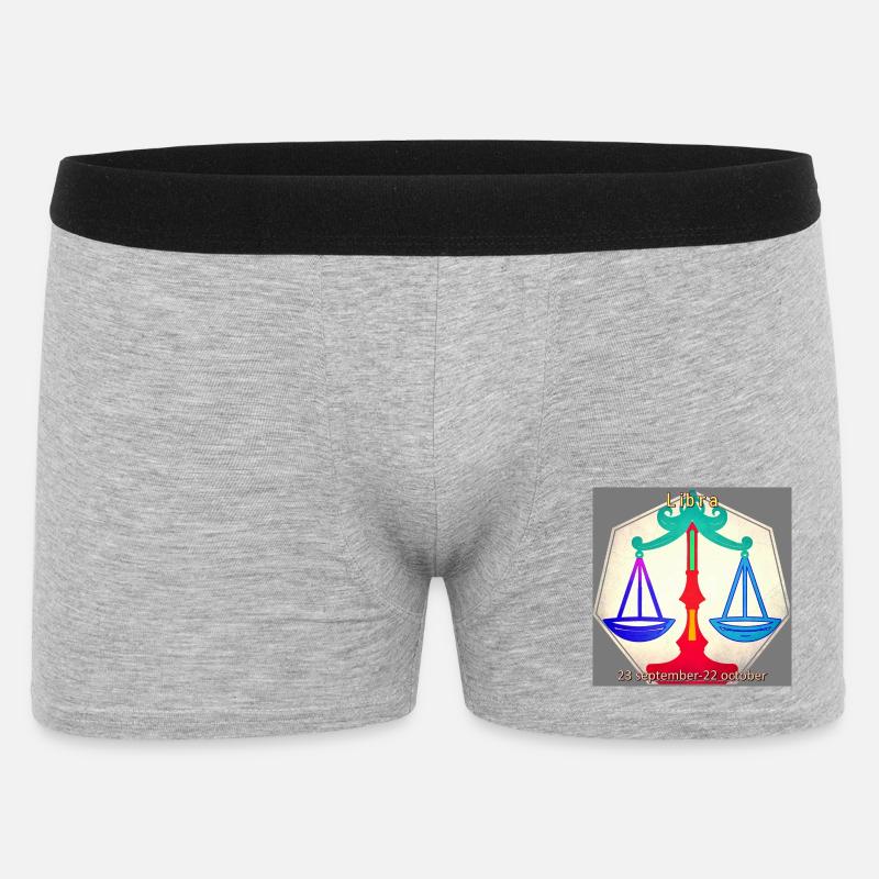 Gewicht - Männer Boxer Shorts - Grau meliert