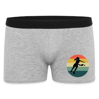 Pickleball Fan Design for Pickleball Player Fans - Men's Boxer Shorts - heather grey - Front