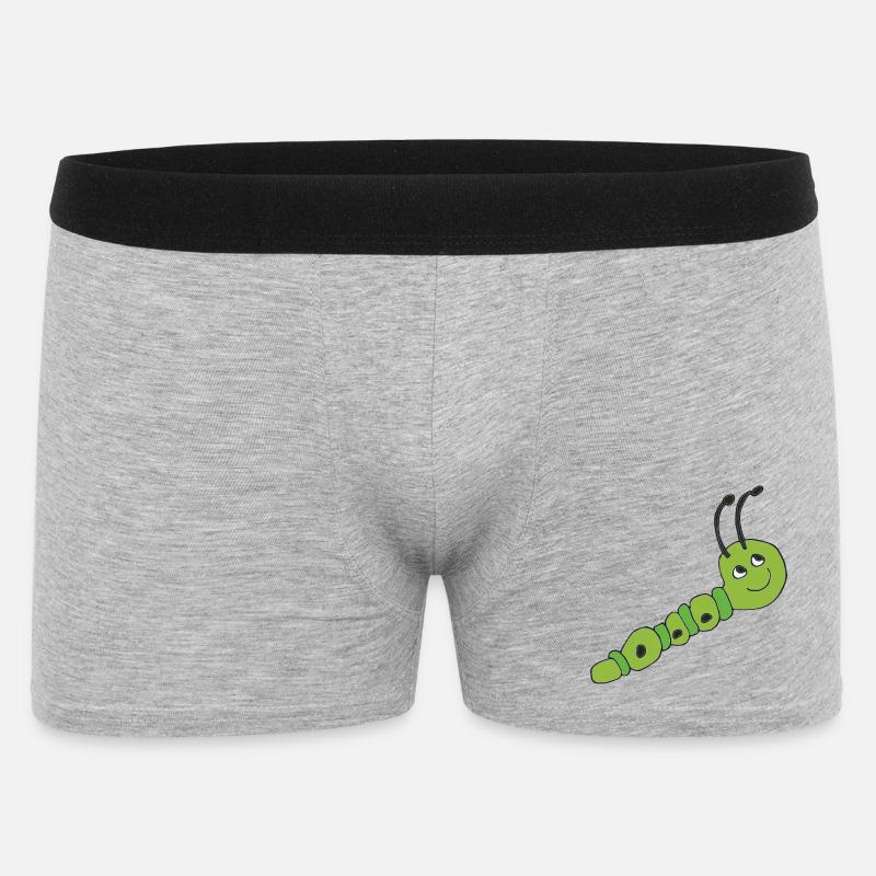 Chenille - Boxer Homme - gris chiné