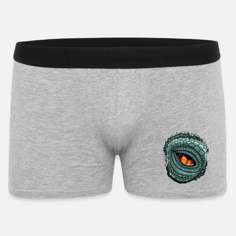 Primal Eye Predator - Men's Boxer Shorts - heather grey