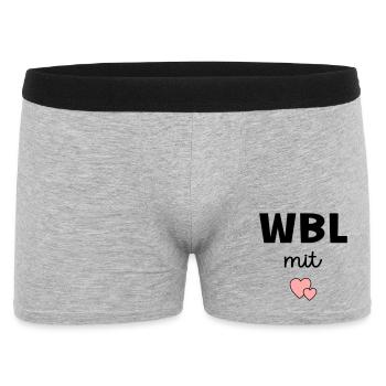 Chef des soins résidentiels, soins cardiaques - Boxer Homme - gris chiné - Devant