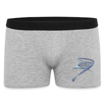 The Secret Railway – Chaos Theory - Men's Boxer Shorts - heather grey - Front