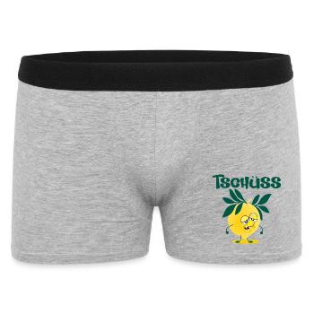 Farewell Job Change Lemon - Men's Boxer Shorts - heather grey - Front