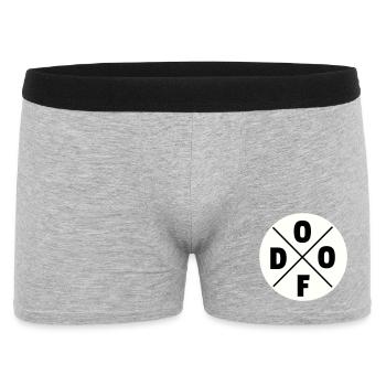 Dumb - Men's Boxer Shorts - heather grey - Front