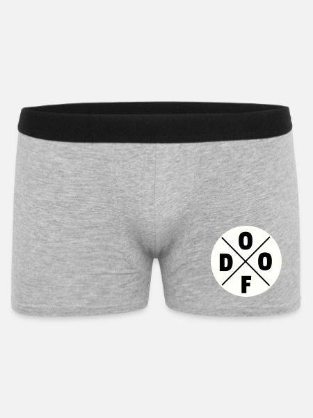 Dumb - Men's Boxer Shorts - heather grey