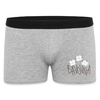 Bavovna - Cotton - Men's Boxer Shorts - heather grey - Front