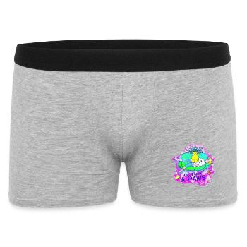 I'm taking a Paws: Cat making biscuits - Men's Boxer Shorts - heather grey - Front