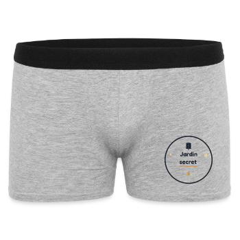 Jardin secret  - Boxer Homme - gris chiné - Devant