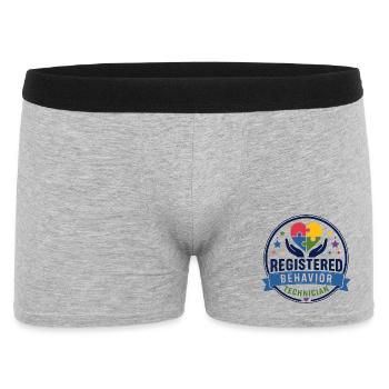 Registered Behavioral Engineer (RBT) - Men's Boxer Shorts - heather grey - Front