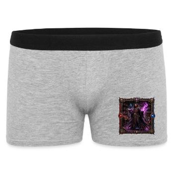 Warlock - Men's Boxer Shorts - heather grey - Front