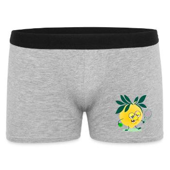 Tennis Citron pour enfants - Boxer Homme - gris chiné - Devant