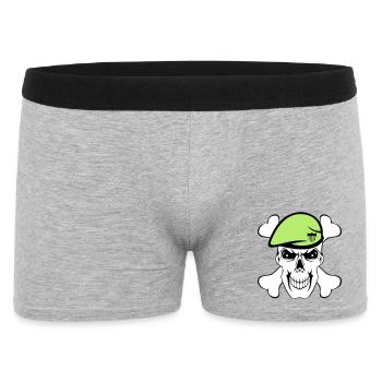 Chemise de fête, Fêtes, Carnaval, Mercenaires (25) - Boxer Homme - gris chiné - Devant