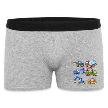 Véhicules de chantier Véhicule - Boxer Homme - gris chiné - Devant