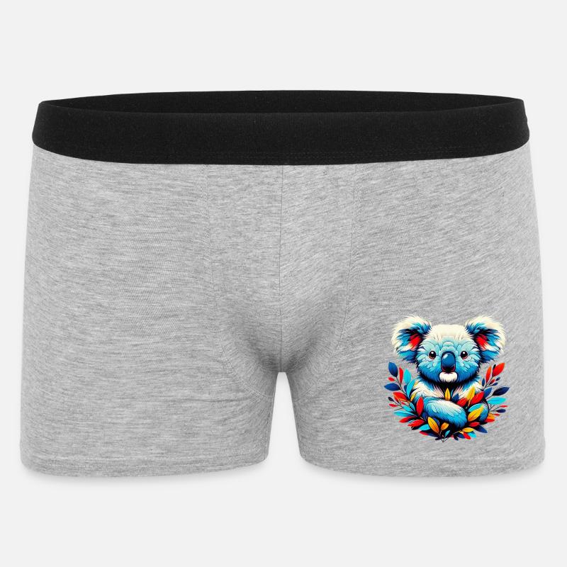Koala - Boxer Homme - gris chiné