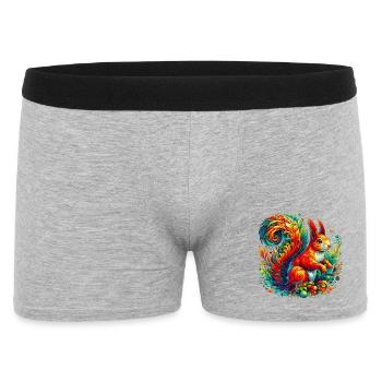 Squirrel - Men's Boxer Shorts - heather grey - Front