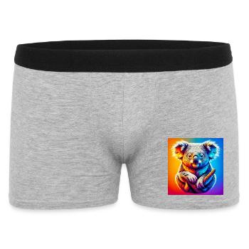 Koala - Boxer Homme - gris chiné - Devant