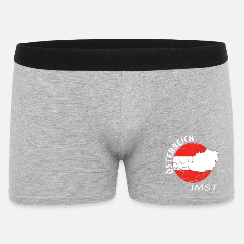 Imst - Boxer Homme - gris chiné