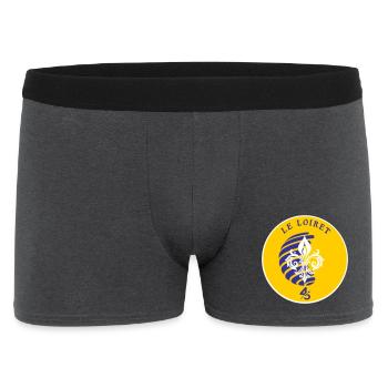 Fleur de Lys Loiret 45 - Men's Boxer Shorts - charcoal grey - Front