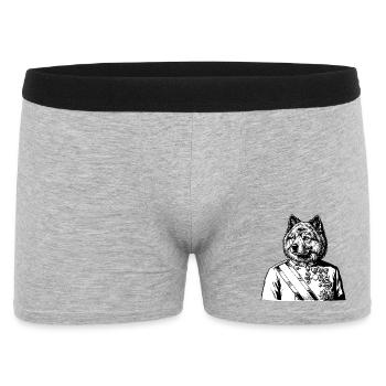 Eurasier | Royal - Boxer Homme - gris chiné - Devant