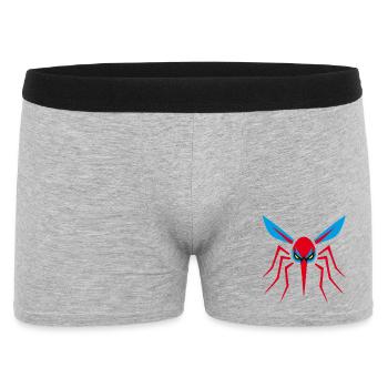 Mosquito, Mosquito, Insect, Evil - Men's Boxer Shorts - heather grey - Front