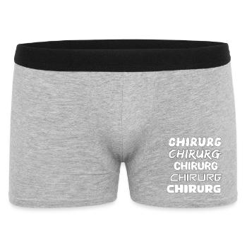 Chirurgien en tant que profession - Boxer Homme - gris chiné - Devant