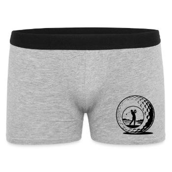 Balle de golf - Boxer Homme - gris chiné - Devant