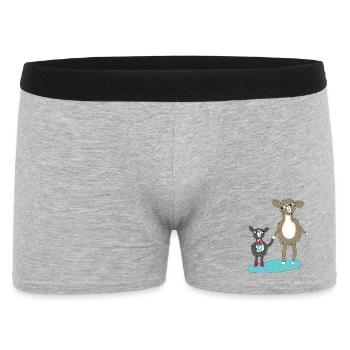 Lama School Enrollment - Men's Boxer Shorts - heather grey - Front