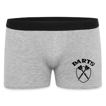 darts - Men's Boxer Shorts - heather grey - Front