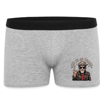 Rocker Forever - Boxer Homme - gris chiné - Devant