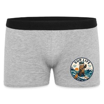 SUP Paddleboard Board Stand Up paddle Supboard - Men's Boxer Shorts - heather grey - Front