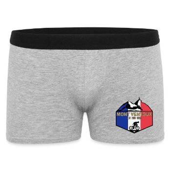 Mount Ventoux Deluxe - Männer Boxer Shorts - Grau meliert - Vorne