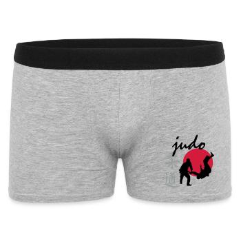 judo - Boxer Homme - gris chiné - Devant