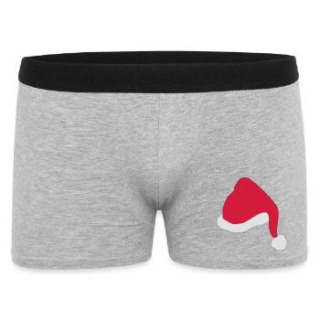 Jour de Noël - Boxer Homme - gris chiné - Devant