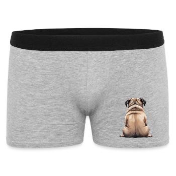 Carlin - Boxer Homme - gris chiné - Devant
