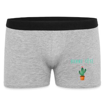 FÊTE - Boxer Homme - gris chiné - Devant