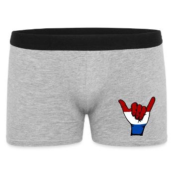 Holland Flag Surfing Symbole - Boxer Homme - gris chiné - Devant