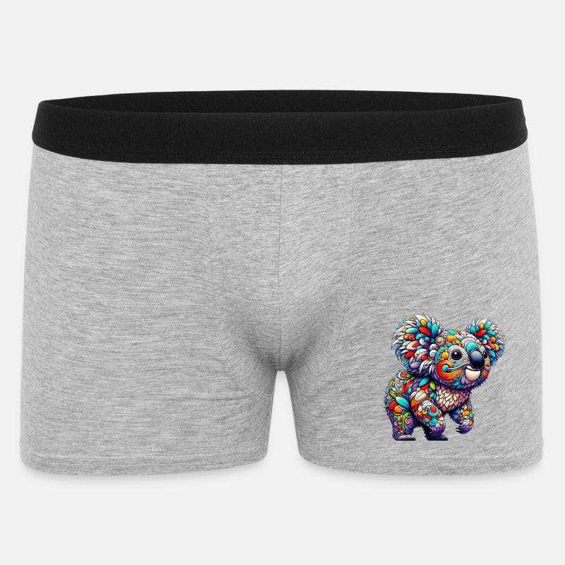 Koala - Men's Boxer Shorts - heather grey