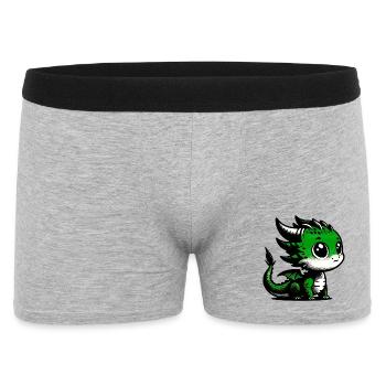 Dragon - Boxer Homme - gris chiné - Devant