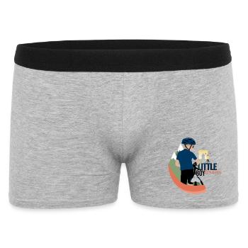 Little boy dreams - Boxer Homme - gris chiné - Devant