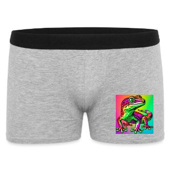 Gecko - Men's Boxer Shorts - heather grey - Front