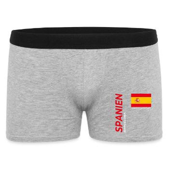 Barcelone - Boxer Homme - gris chiné - Devant