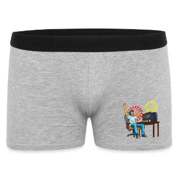 Gaming Victory! - Men's Boxer Shorts - heather grey - Front