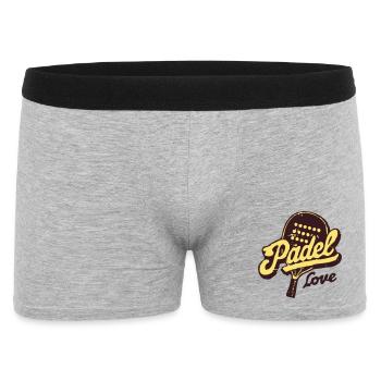 Paddle Love Retro - Men's Boxer Shorts - heather grey - Front