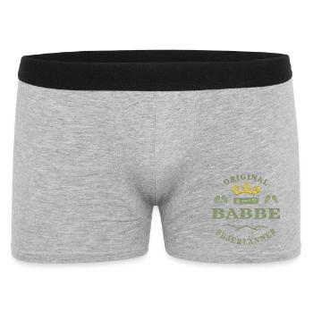 Sejerlaenner Babbe Siegerländer Sire Siegerland - Men's Boxer Shorts - heather grey - Front