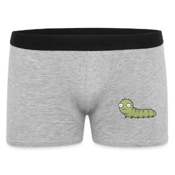PETITS ACTIVISTES | Chenille - Boxer Homme - gris chiné - Devant