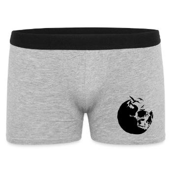 killing moon skull mond - Boxer Homme - gris chiné - Devant