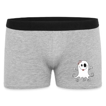 Petite fille fantôme je halloween - Boxer Homme - gris chiné - Devant