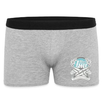 SURFEN, SURFEN - Männer Boxer Shorts - Grau meliert - Vorne