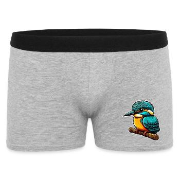 Martin-pêcheur - Boxer Homme - gris chiné - Devant